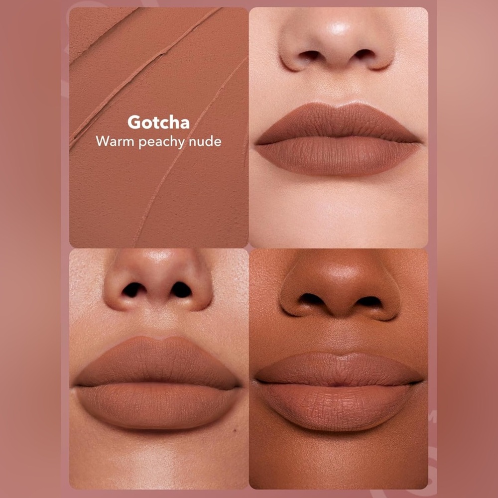 SHEGLAM DYNAMATTE WATERPROOF MATTE LIPSTICK 💄IN GOTCHA - Picture 4 of 15